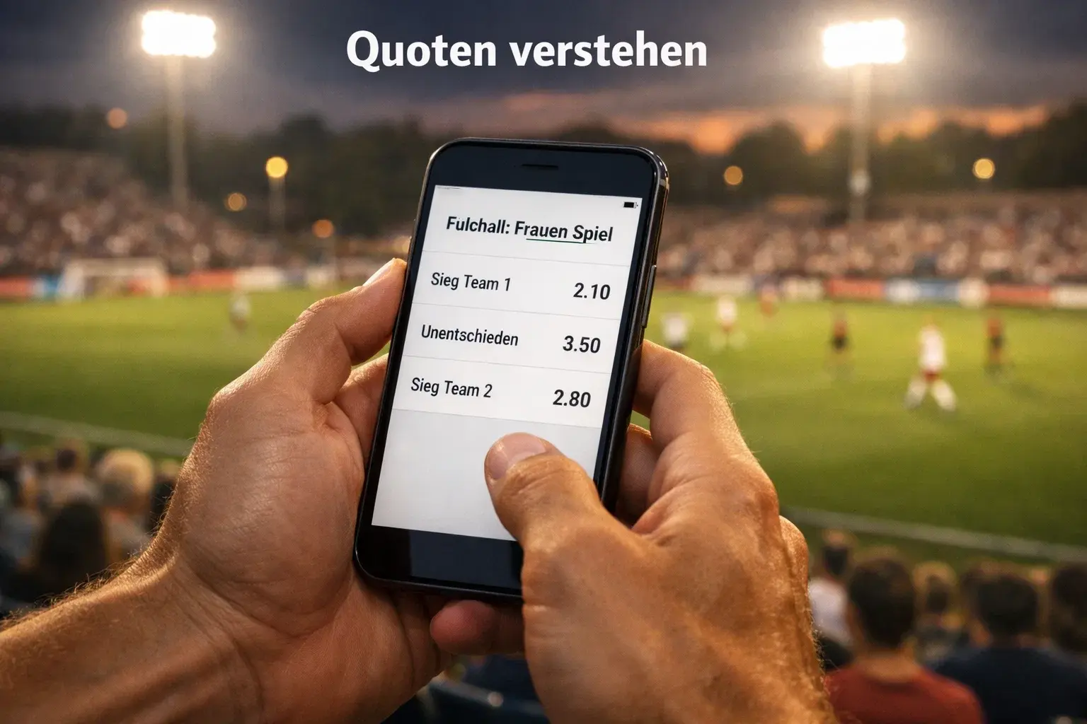 Frauen Fußball Quoten verstehen und analysieren